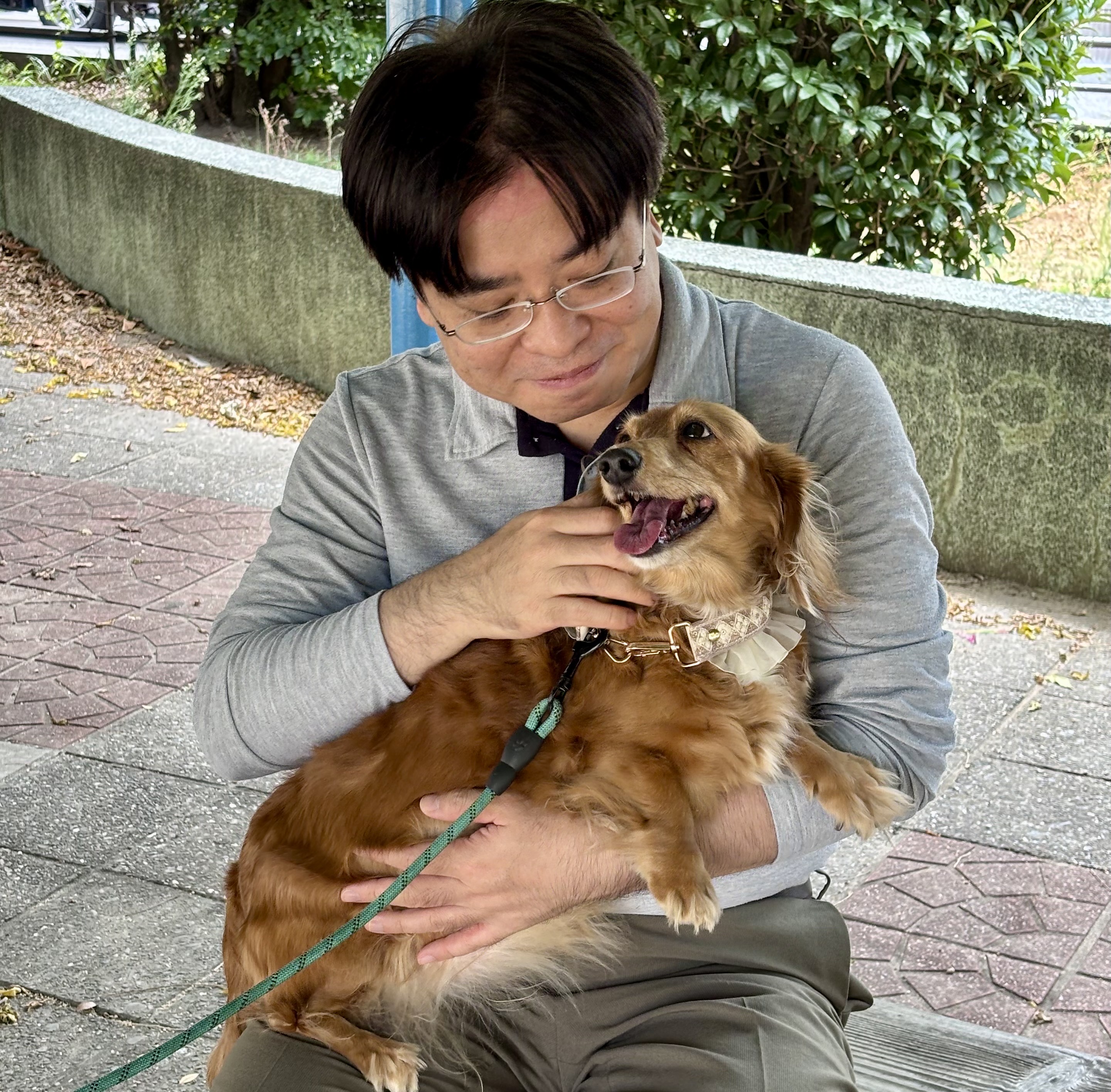 宮木医師の愛犬との暮らし